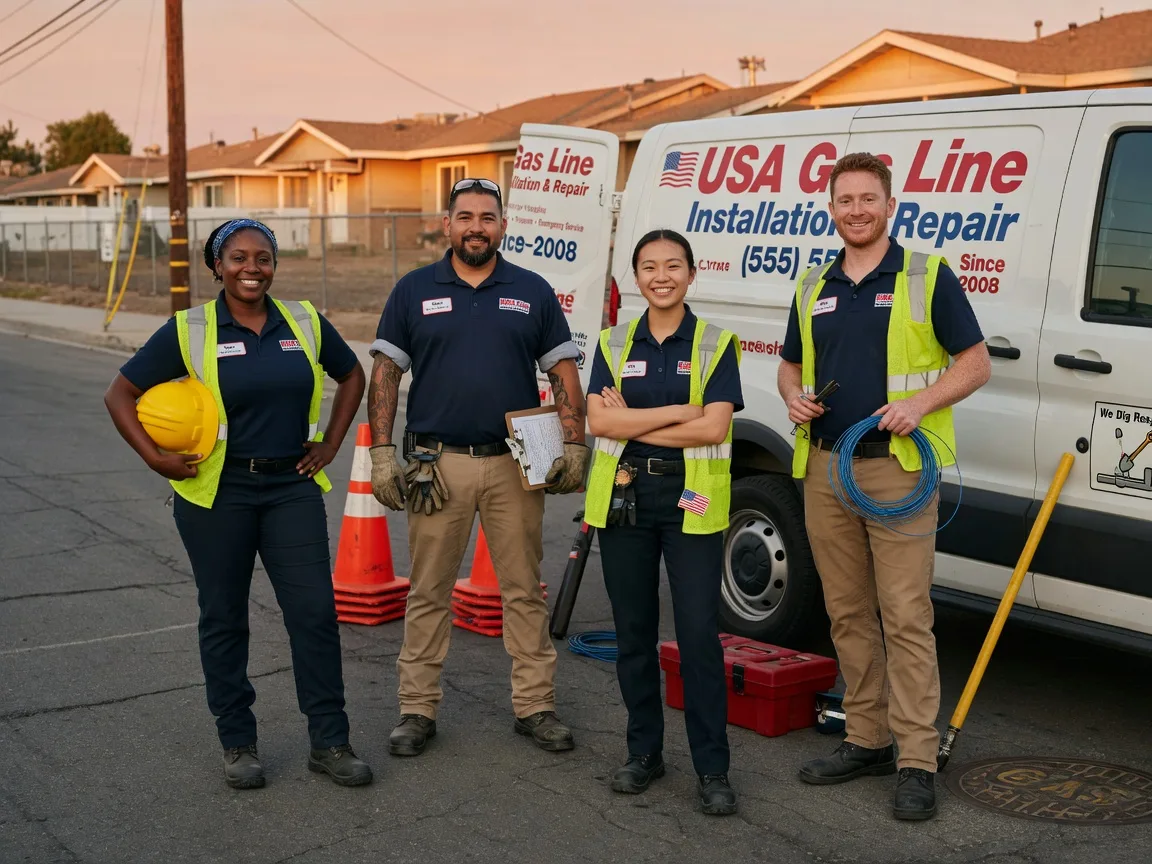 Gas Line Installation company in Fremont, NE